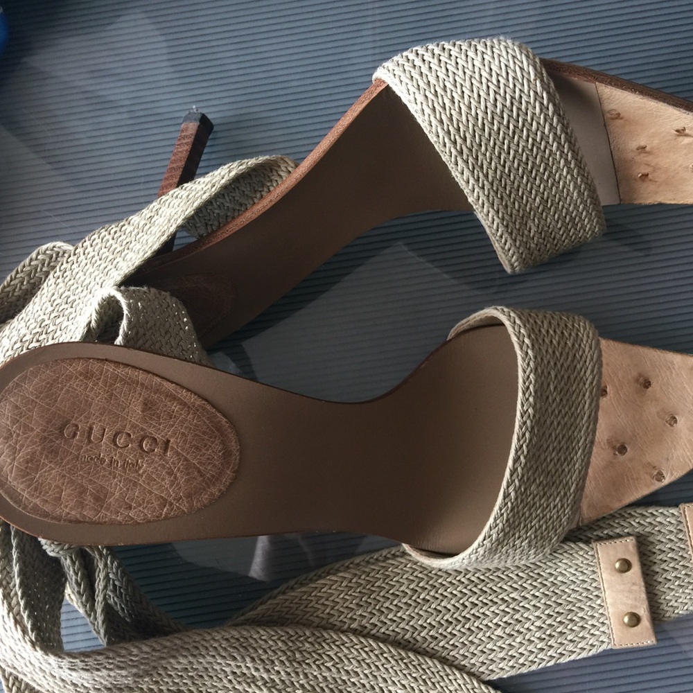 Limited Edition Gucci heeled sandals
